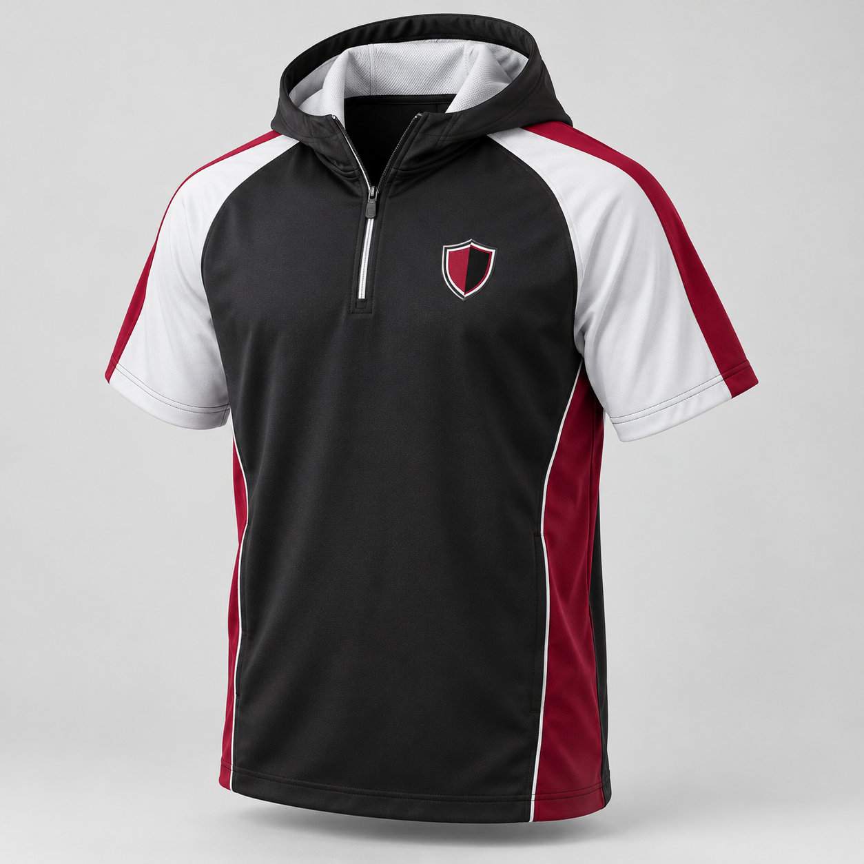 Short sleeve lightweight custom hoodie