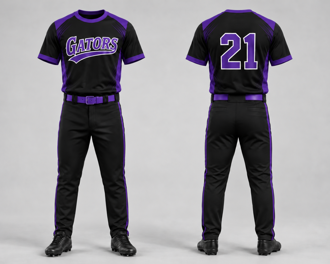 Custom long baseball pants