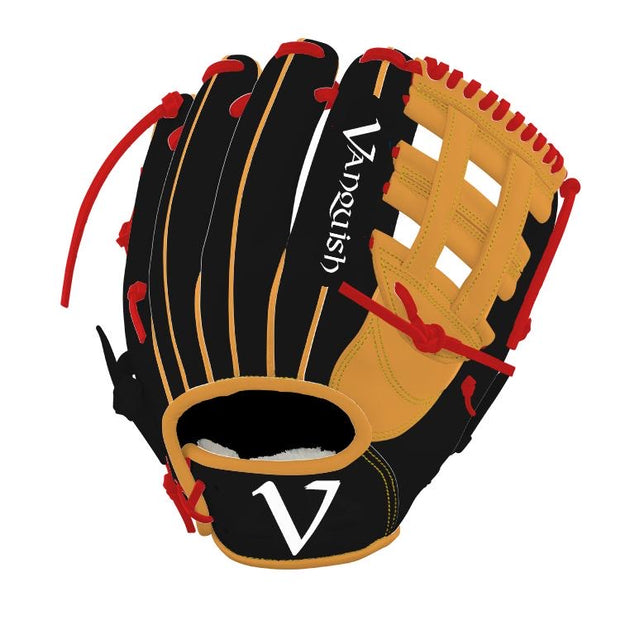 Vanquish Glove- Black/Tan stock design