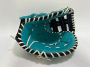 Vanquish teal/black 1B stock glove