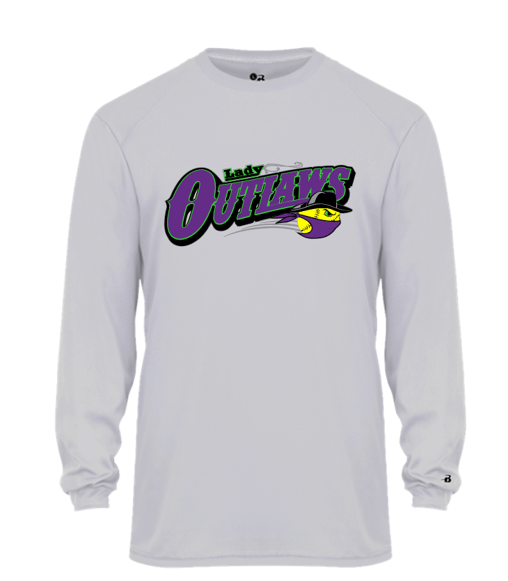 Lady Outlaws dri fit long sleeve shirt