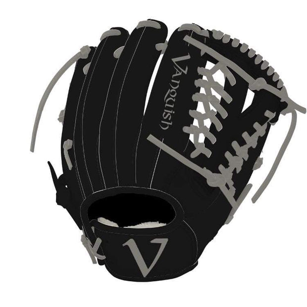 Vanquish Glove- black stock design