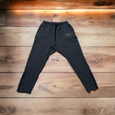 Charcoal stretch micro joggers
