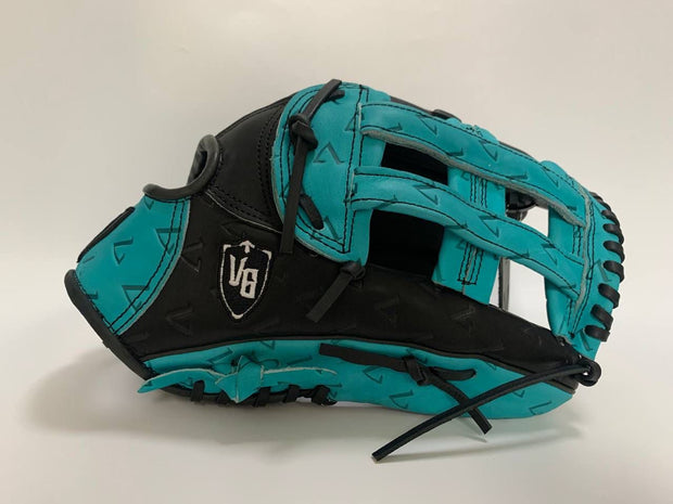 Vanquish teal/black stock glove