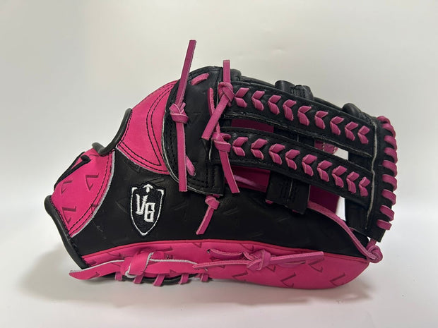 Vanquish pink/black stock glove