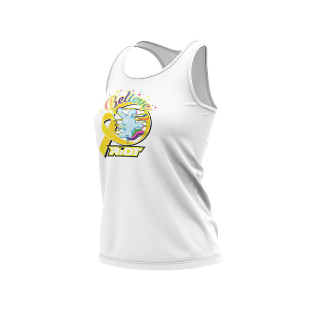 Unicorn Yellow Ribbon