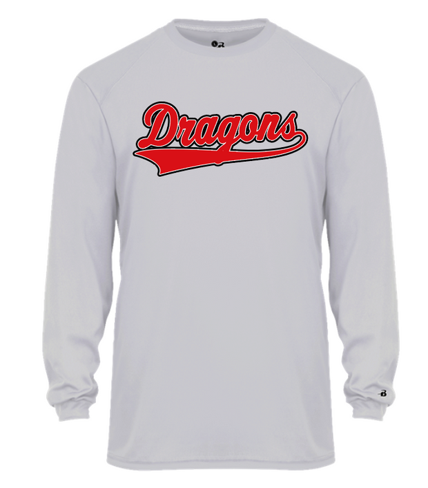 Dragons baseball long sleeve shirt