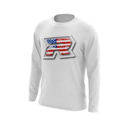 **NEW** Long Sleeve with USA R Logo - Choose your shirt color