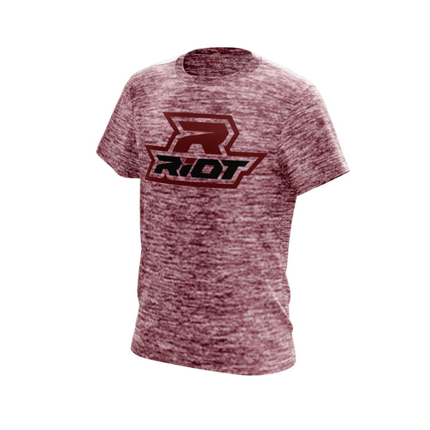 Maroon Electric Short Sleeve with Maroon Riot Logo