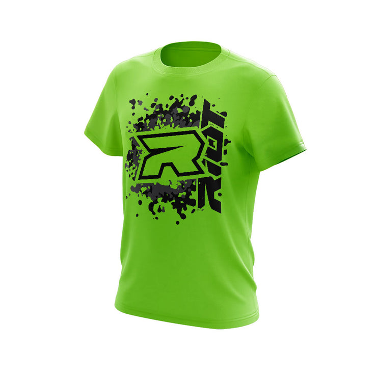 **NEW** Highlighter Series Neon Green Short Sleeve with Riot Logo
