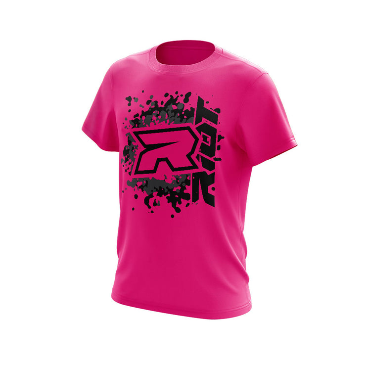 **NEW** Highlighter Series Neon Pink Short Sleeve with Riot Logo