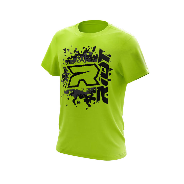 **NEW** Highlighter Series Neon Yellow Short Sleeve with Riot Logo