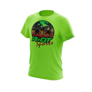 **NEW** Shirt with Riot Sunset Logo - Choose your shirt color/style -Custom Back
