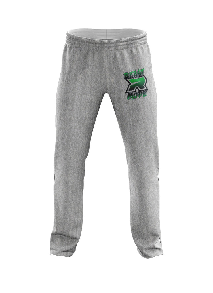 **NEW** Heather Grey Sweatpants with Beast Mode Riot Logo