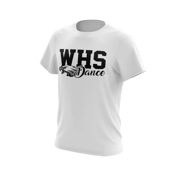 WHS Men's Short Sleeve with WHS Dance Logo - choose your color shirt