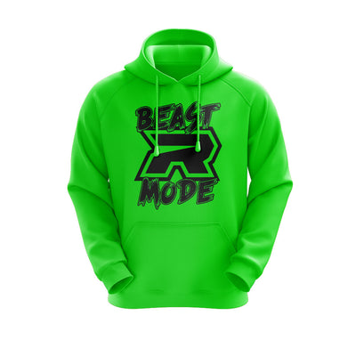 **NEW** Neon Green Hoodie w/ Beast Mode Riot Logo
