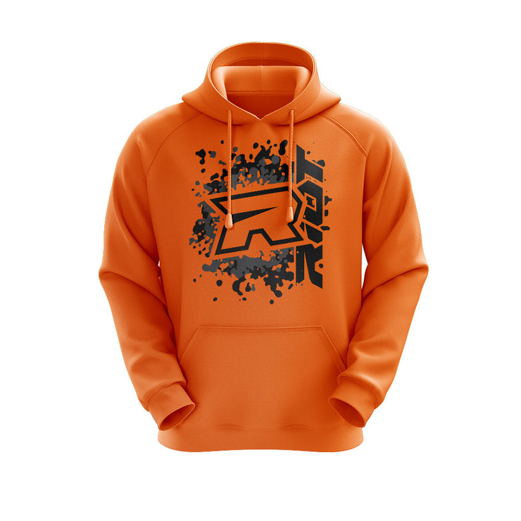 **NEW** Highlighter Series Neon Orange Hoodie w/Riot Logo