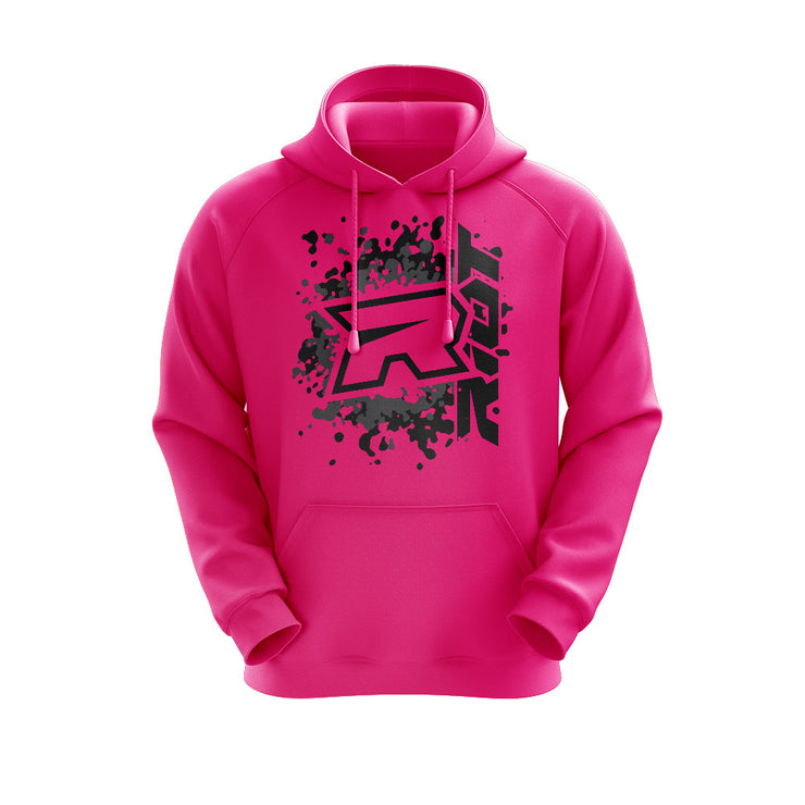 **NEW** Highlighter Series Neon Pink Hoodie w/Riot Logo
