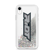 Grey Riot Logo Liquid Glitter Phone Case