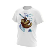 **New** White Shirt with Sloth Riot Logo - Choose your shirt type