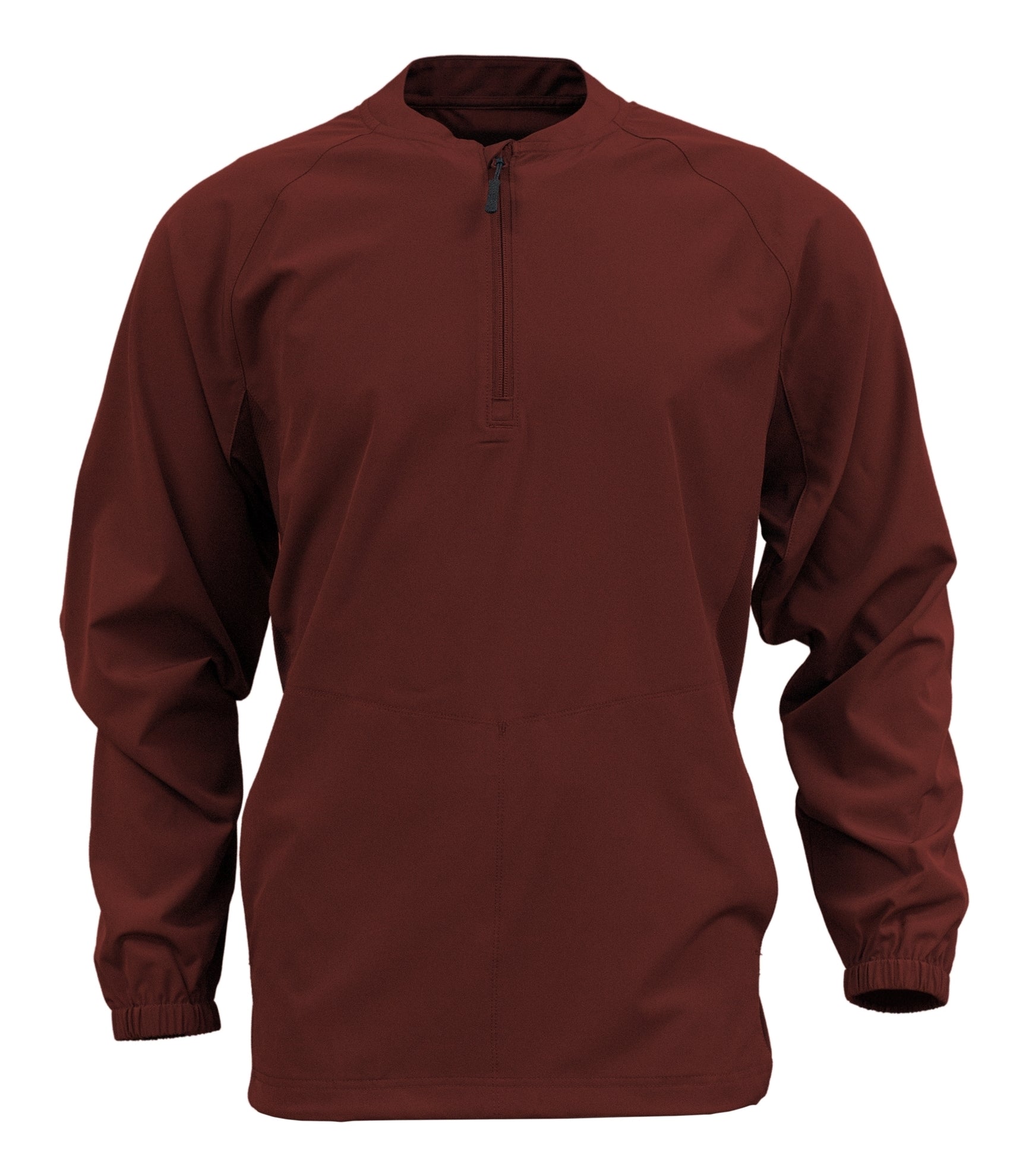 Maroon long sleeve stock BP jacket