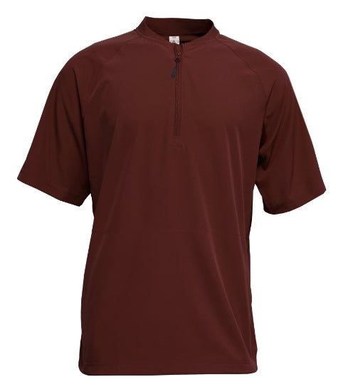 Maroon short sleeve stock BP jacket
