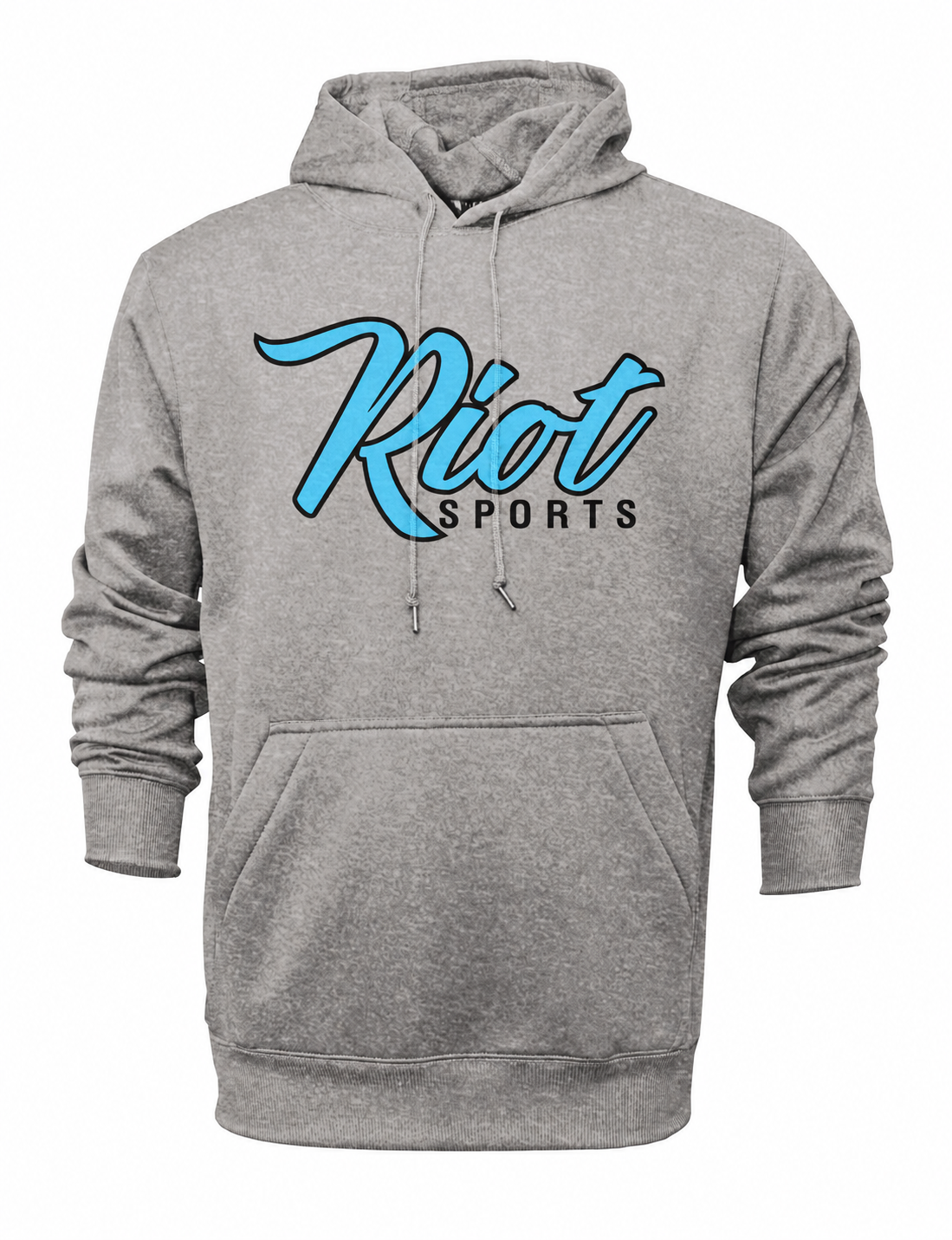 Gray sublimated stock hoodie