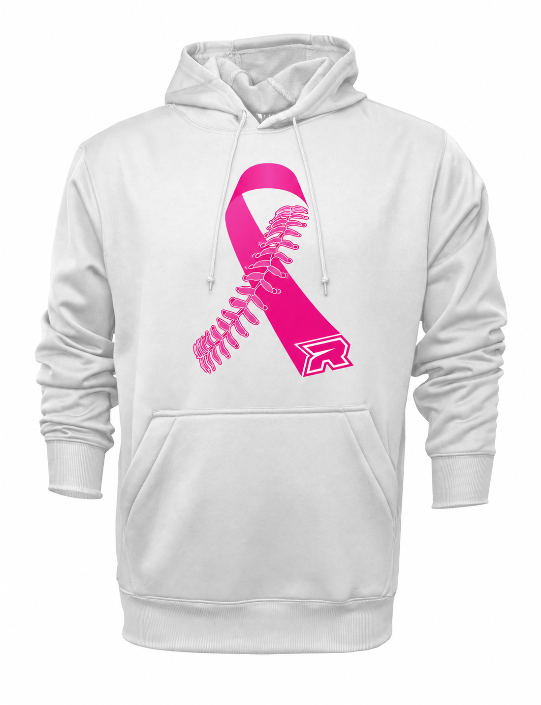 White sublimated stock hoodie